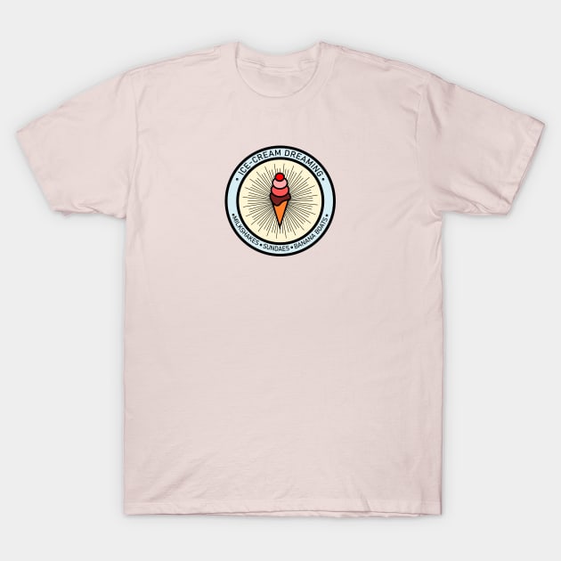 Ice-Cream Dreaming T-Shirt by TaliDe